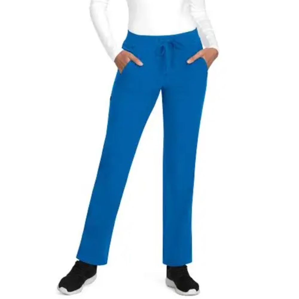 PLANET KOI Women's Scrubs Nova Pants Size 5XL Royal Blue Medical Tech Cloth Soft